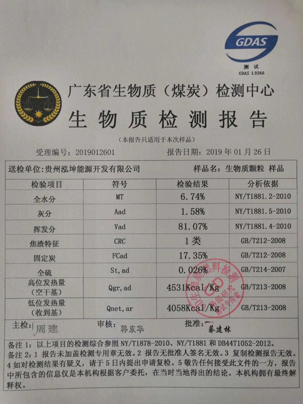 颗粒报告